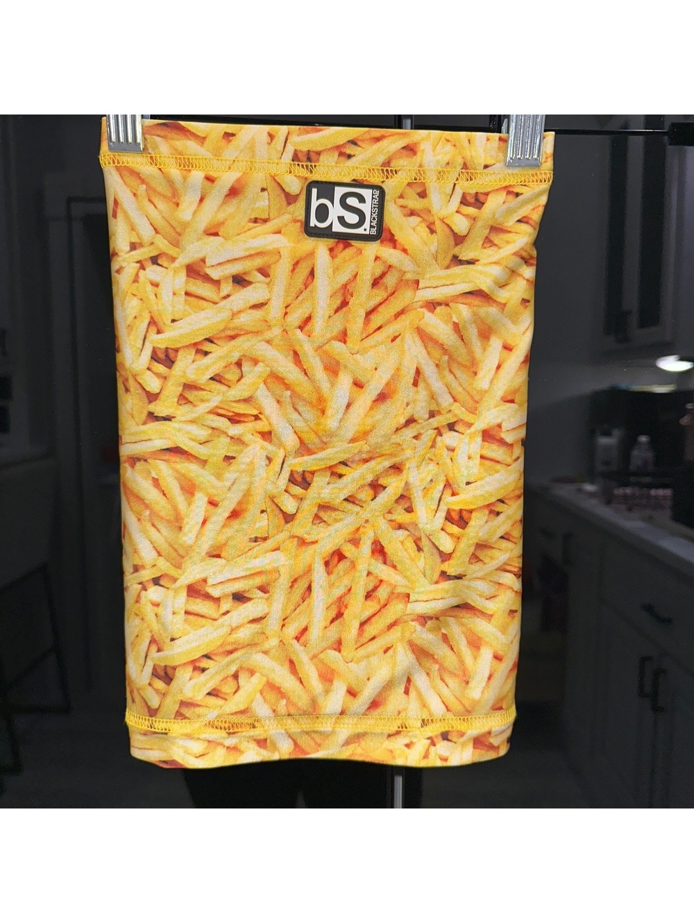 bS Designs One Size Neck Gaiter with French Fries Print